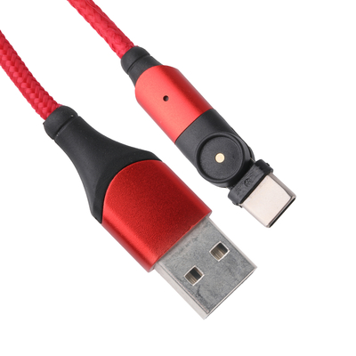 1.5m 3.0 Usb C Fast Charging Cable 180 Degree Free Elbow Aluminum Shell